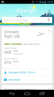 Emirates becomes the first Airline in the Middle East to use Google Now