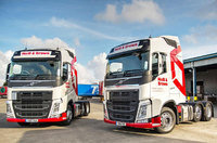 First Euro-6 Volvos join Neill & Brown Global Logistics fleet
