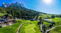 Golf and relaxation in the heart of the Dolomites