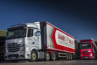Massey Wilcox adds sparkle with anniversary Actros from Rygor
